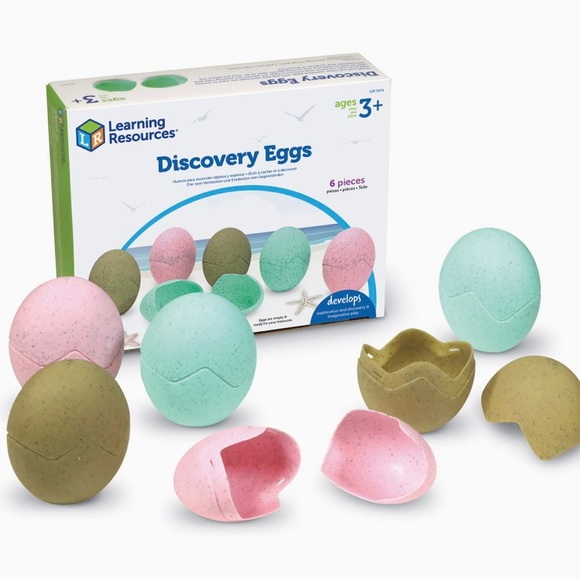 Learning Resources | NIB Toddler Baby Toy Discovery Eggs - Picture 1 of 4